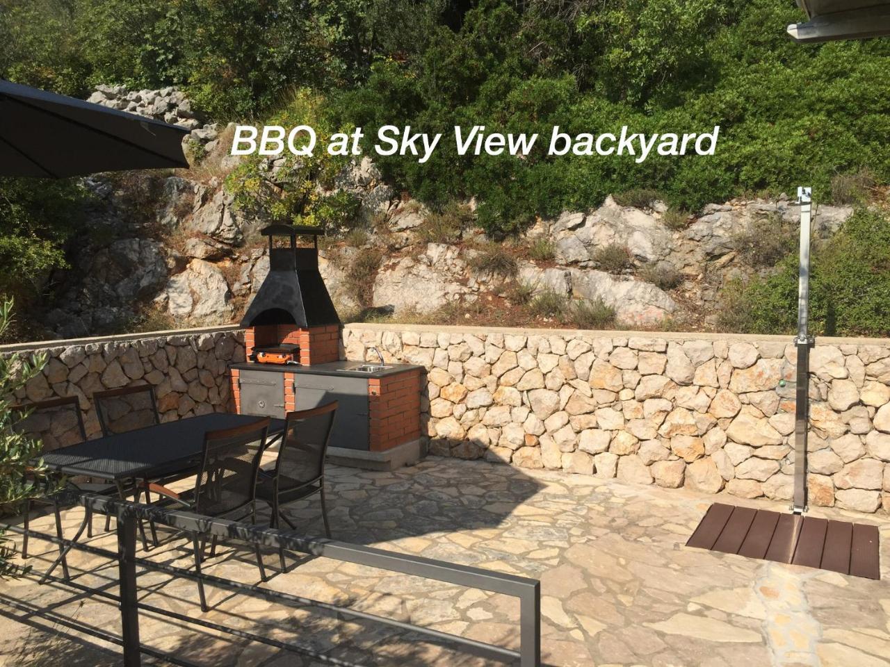 Gavza Sky View Apartment Cres Luaran gambar